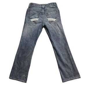 Helix Jeans Boys 12 Blue Slim Boot Cut Adjustable Waist Denim 5 Pocket Pants